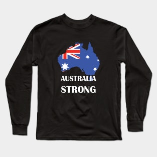 Australia Strong | support AU Long Sleeve T-Shirt